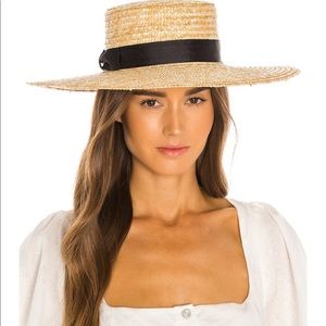 Lack of Color Spencer wide brimmed boater hat